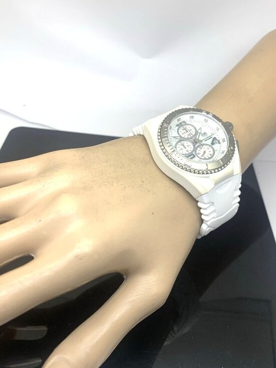 Technomarine Women\'s Watch TM-115293 Quartz MOP Dial White Rubber Strap 40mm main image 11